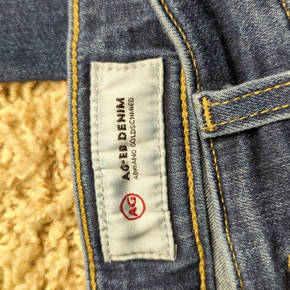 AG-ED Denim The Farrah Skinny Ankle High Rise Jeans Sz 28R - Picture 3 of 14